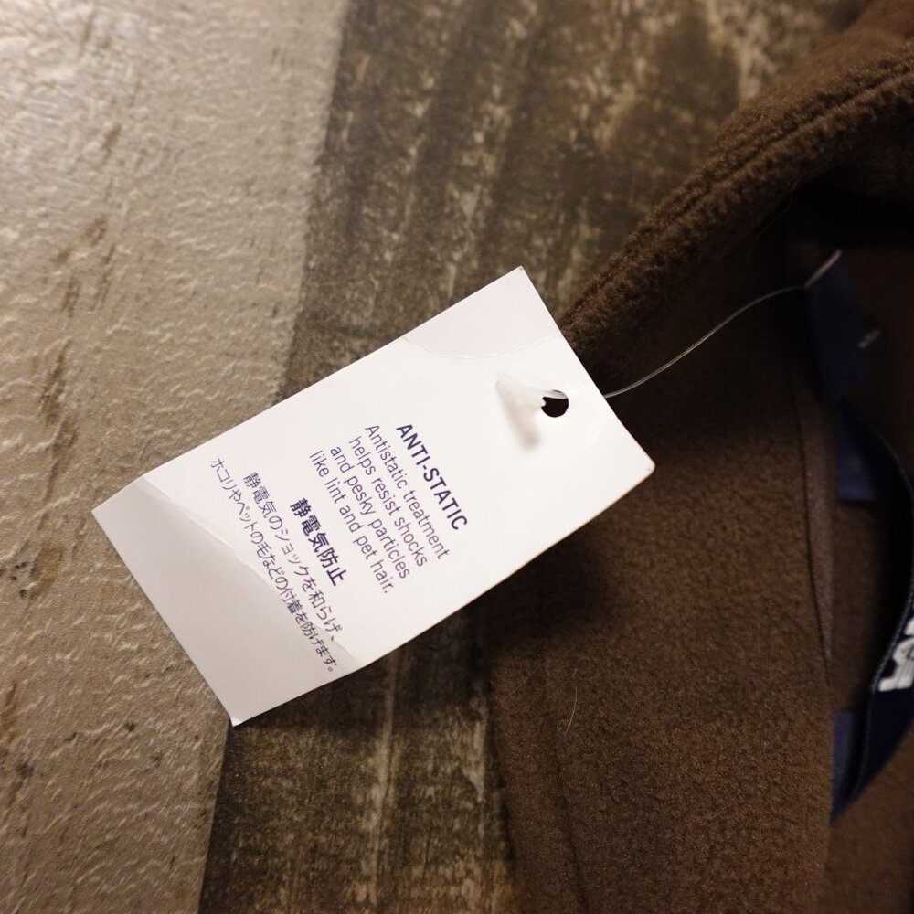 Lands’‎ End Anyweather Fleece Quarter Zip Pullover Women’s 2X Brown NWOT - Picture 2 of 11
